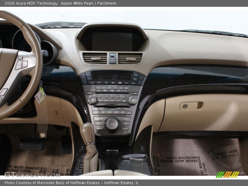 Aspen White Pearl / Parchment 2009 Acura MDX Technology