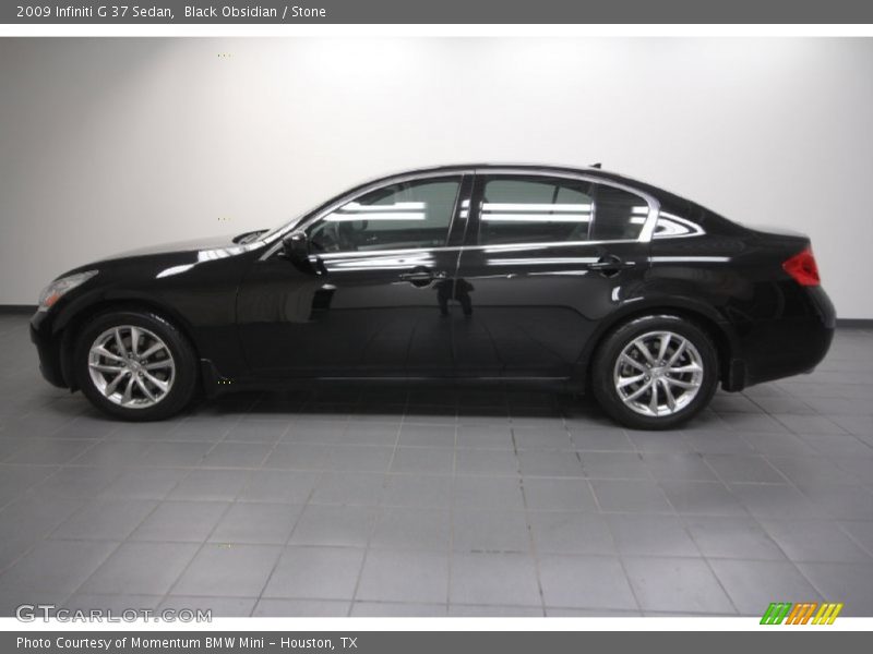 Black Obsidian / Stone 2009 Infiniti G 37 Sedan