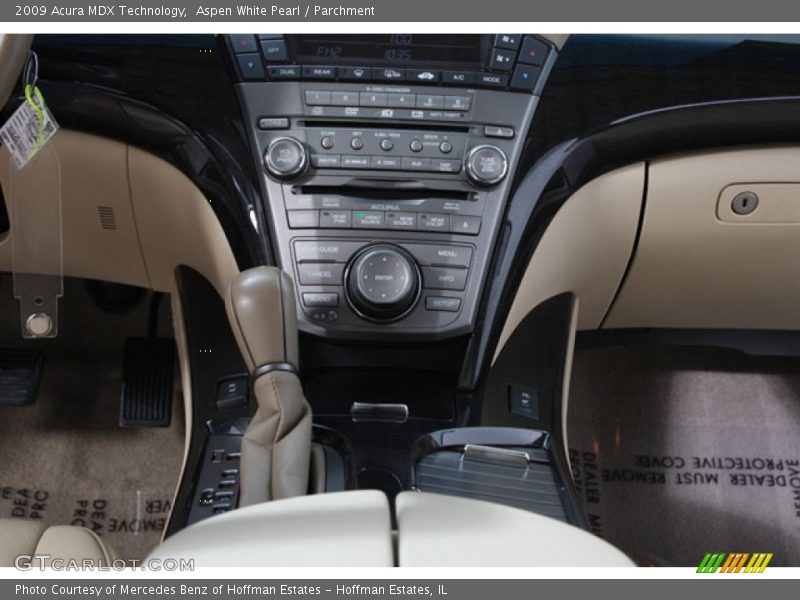 Aspen White Pearl / Parchment 2009 Acura MDX Technology
