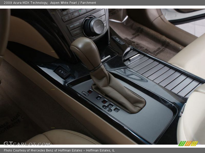 Aspen White Pearl / Parchment 2009 Acura MDX Technology