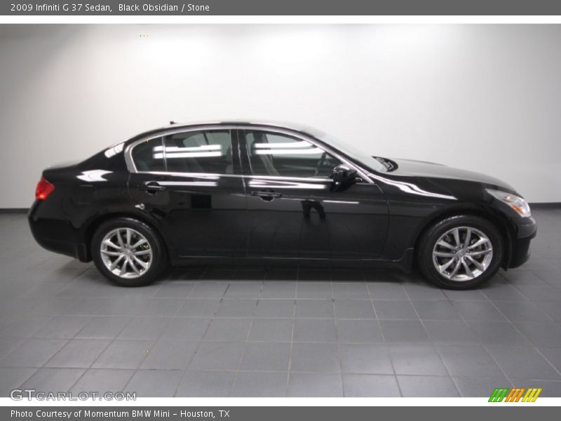 Black Obsidian / Stone 2009 Infiniti G 37 Sedan