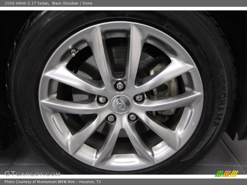 Black Obsidian / Stone 2009 Infiniti G 37 Sedan