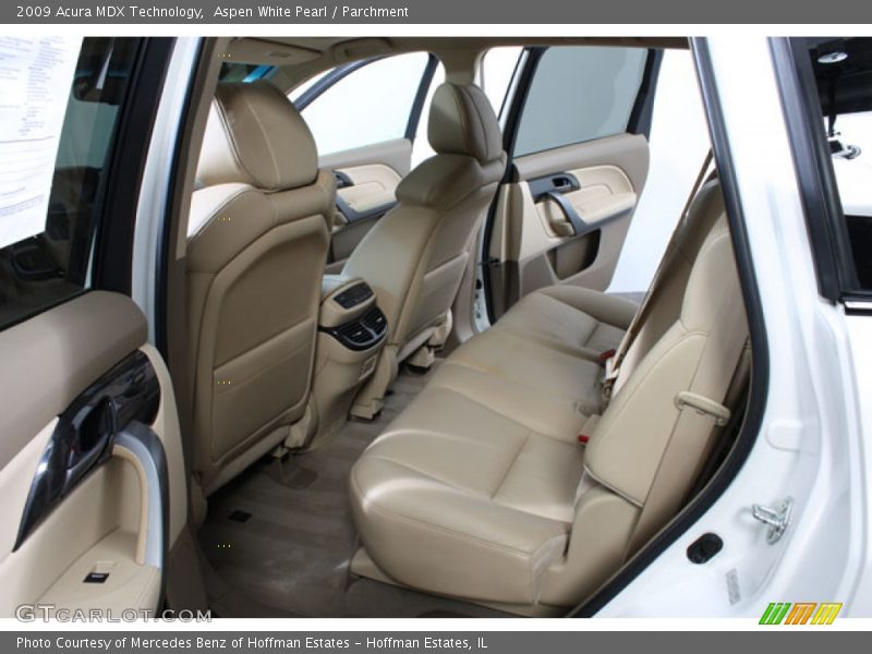 Aspen White Pearl / Parchment 2009 Acura MDX Technology