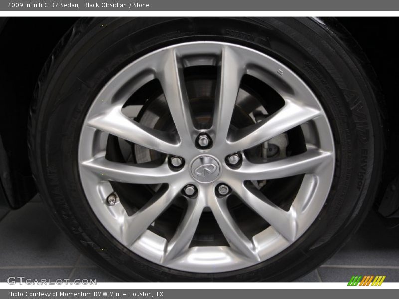 Black Obsidian / Stone 2009 Infiniti G 37 Sedan