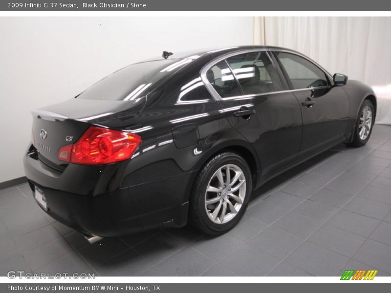 Black Obsidian / Stone 2009 Infiniti G 37 Sedan