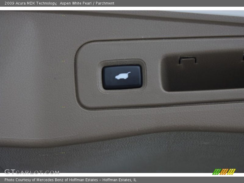 Aspen White Pearl / Parchment 2009 Acura MDX Technology
