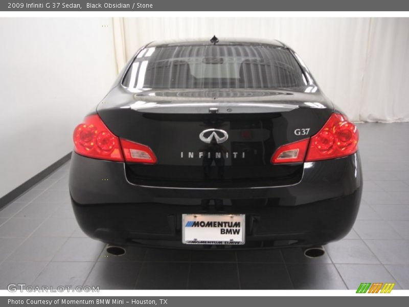 Black Obsidian / Stone 2009 Infiniti G 37 Sedan
