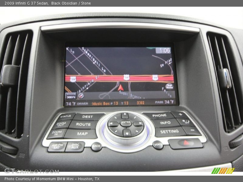 Black Obsidian / Stone 2009 Infiniti G 37 Sedan