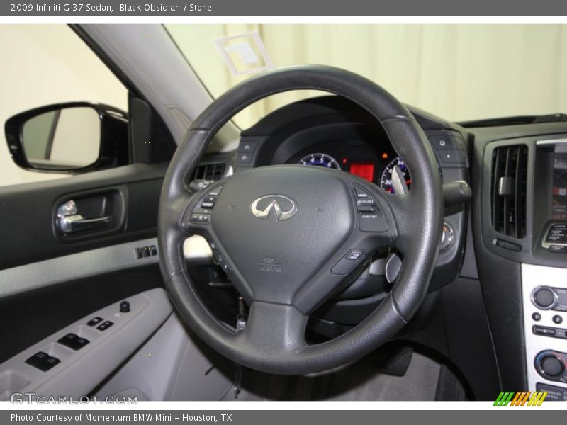 Black Obsidian / Stone 2009 Infiniti G 37 Sedan