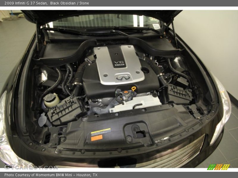 Black Obsidian / Stone 2009 Infiniti G 37 Sedan