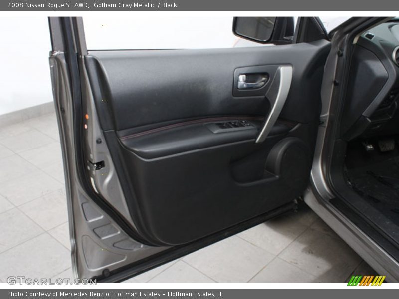 Gotham Gray Metallic / Black 2008 Nissan Rogue SL AWD