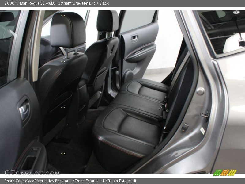 Gotham Gray Metallic / Black 2008 Nissan Rogue SL AWD