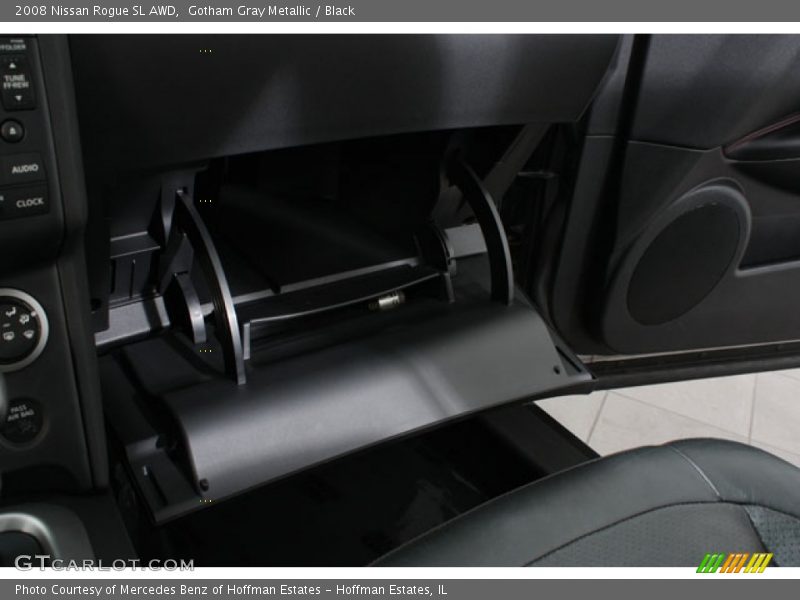 Gotham Gray Metallic / Black 2008 Nissan Rogue SL AWD