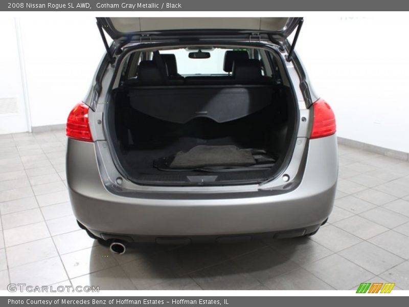 Gotham Gray Metallic / Black 2008 Nissan Rogue SL AWD