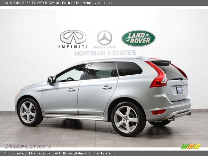 Electric Silver Metallic / Anthracite 2010 Volvo XC60 T6 AWD R-Design