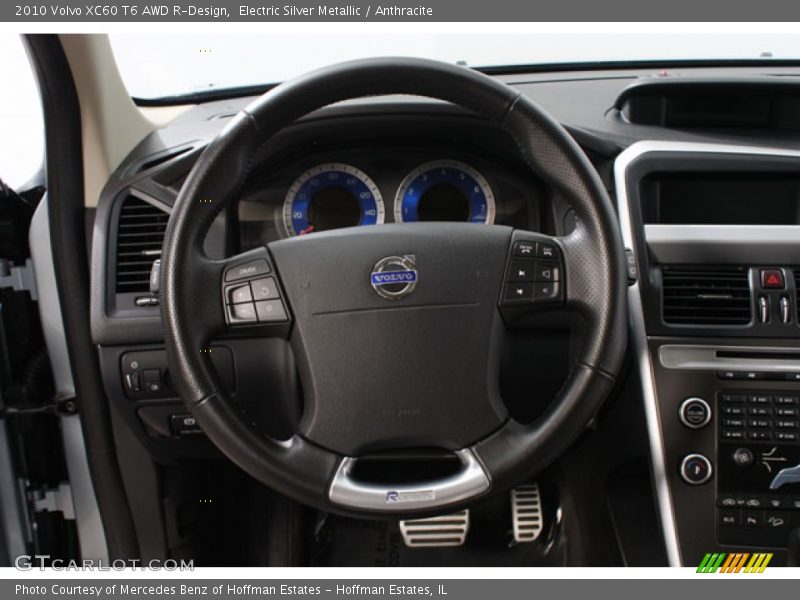 Electric Silver Metallic / Anthracite 2010 Volvo XC60 T6 AWD R-Design