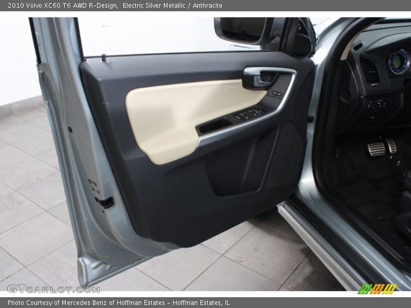 Electric Silver Metallic / Anthracite 2010 Volvo XC60 T6 AWD R-Design