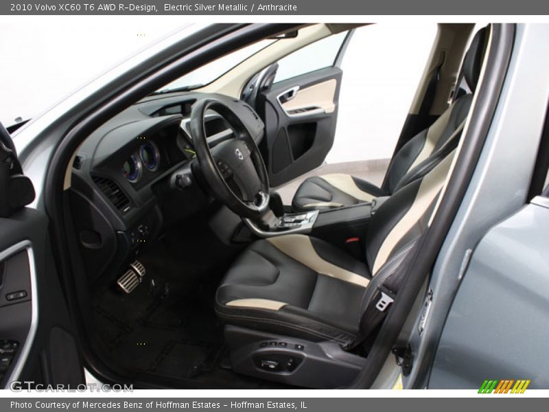 Electric Silver Metallic / Anthracite 2010 Volvo XC60 T6 AWD R-Design