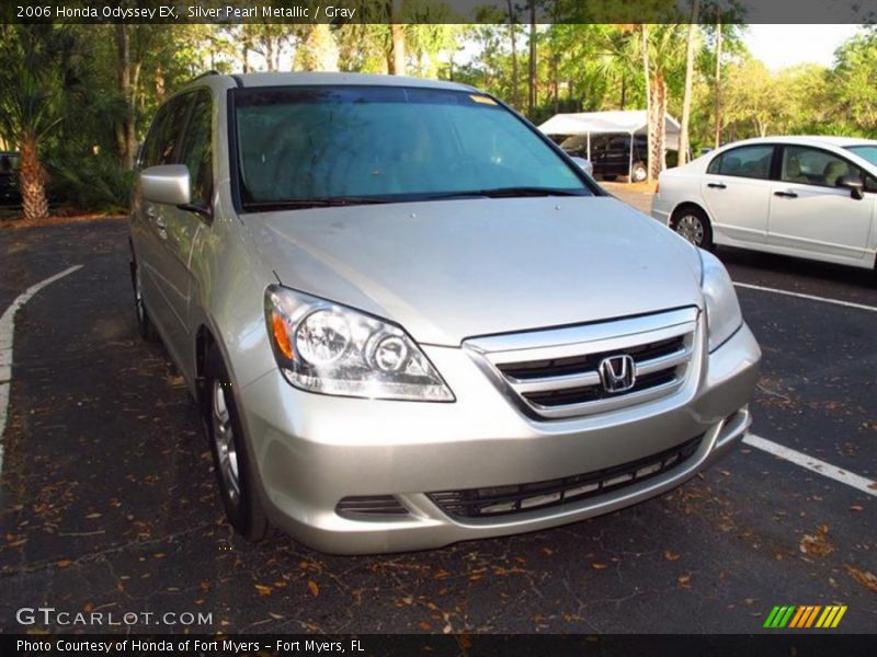 Silver Pearl Metallic / Gray 2006 Honda Odyssey EX