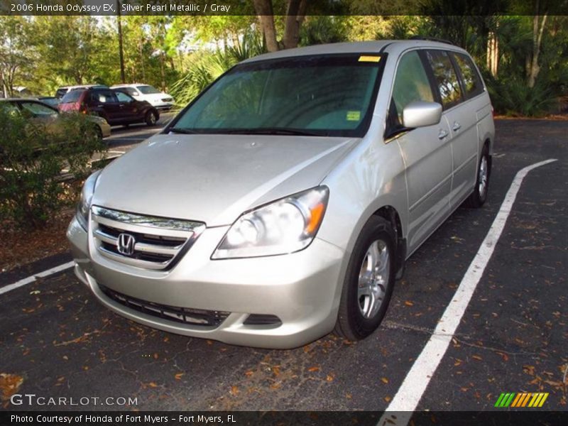 Silver Pearl Metallic / Gray 2006 Honda Odyssey EX