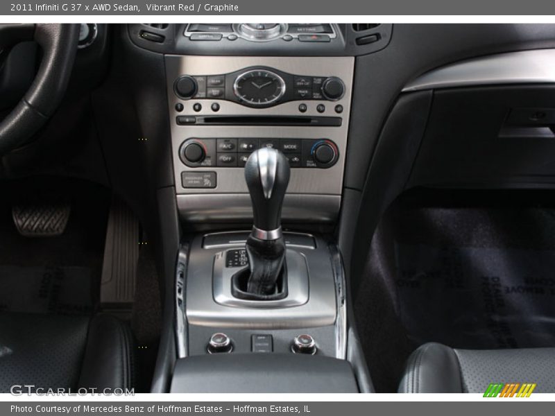  2011 G 37 x AWD Sedan 7 Speed ASC Automatic Shifter