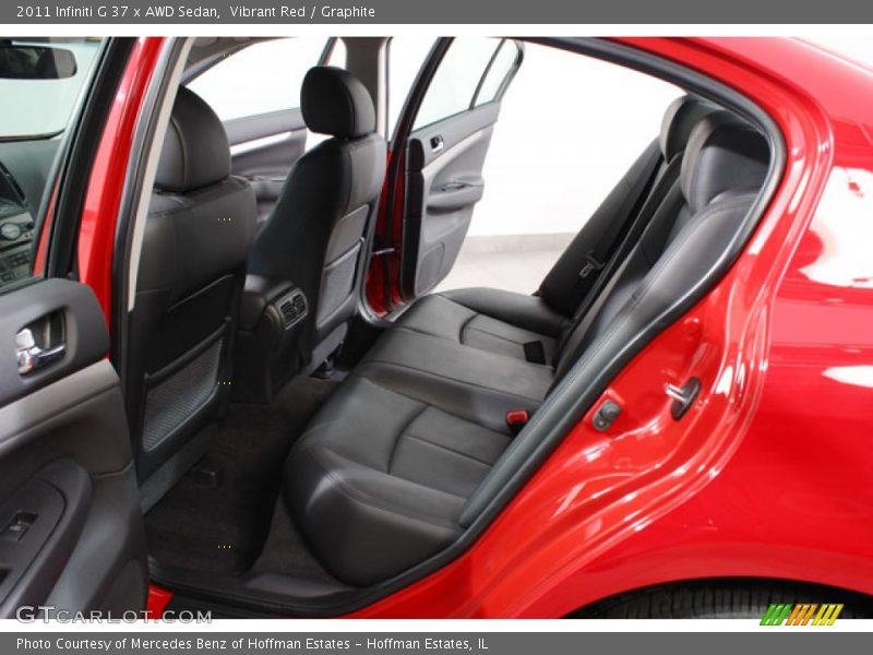 Vibrant Red / Graphite 2011 Infiniti G 37 x AWD Sedan