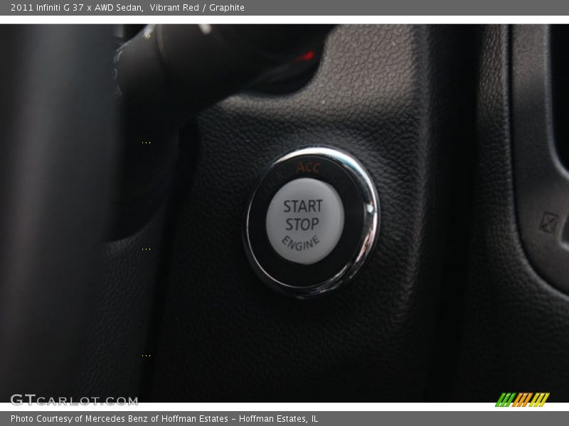 Vibrant Red / Graphite 2011 Infiniti G 37 x AWD Sedan
