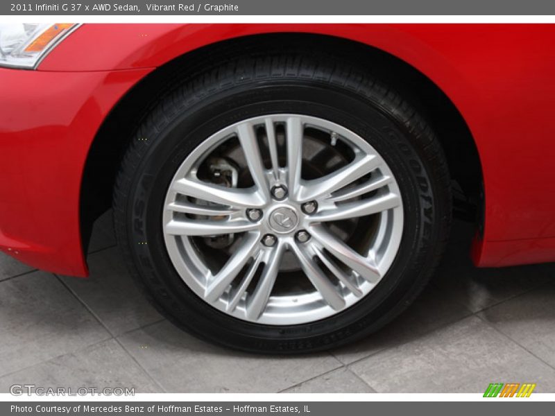  2011 G 37 x AWD Sedan Wheel