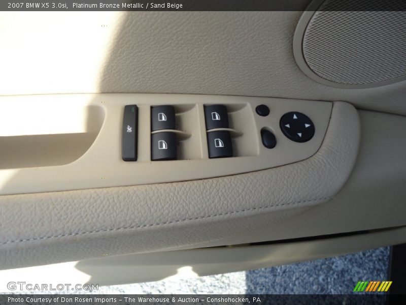 Platinum Bronze Metallic / Sand Beige 2007 BMW X5 3.0si