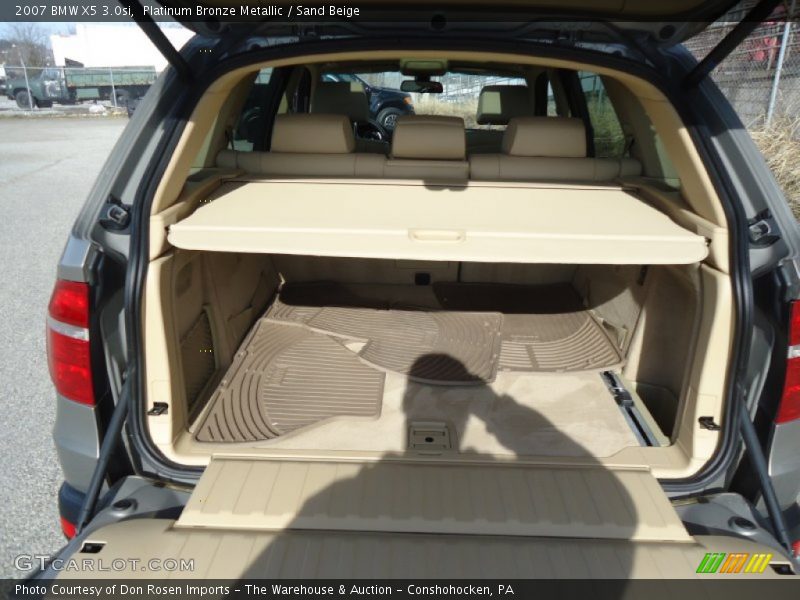 Platinum Bronze Metallic / Sand Beige 2007 BMW X5 3.0si
