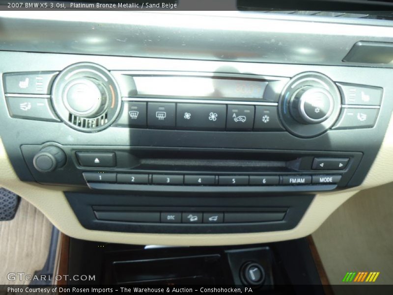 Platinum Bronze Metallic / Sand Beige 2007 BMW X5 3.0si
