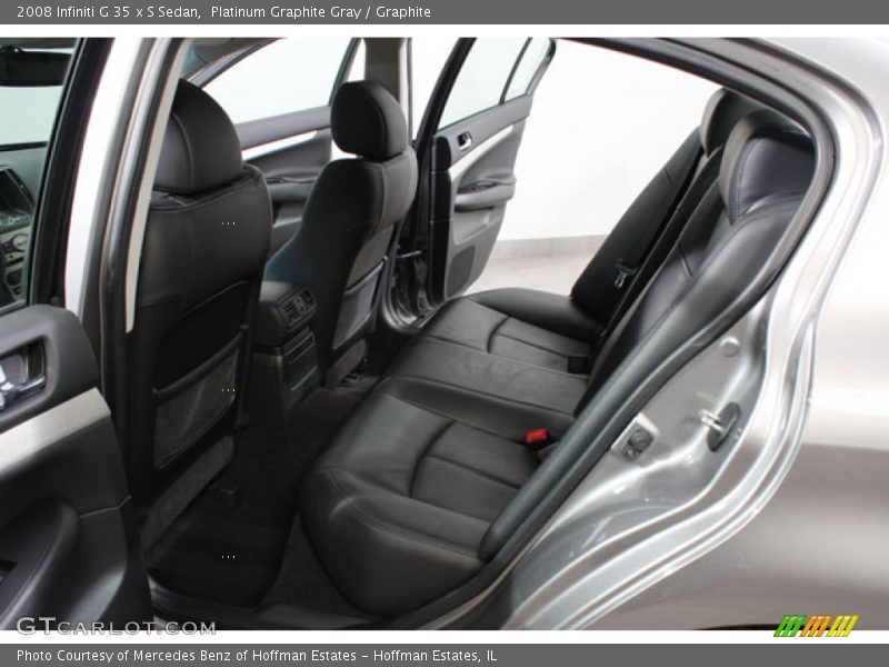 Platinum Graphite Gray / Graphite 2008 Infiniti G 35 x S Sedan