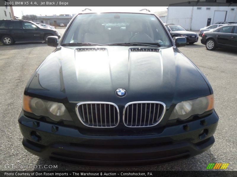 Jet Black / Beige 2001 BMW X5 4.4i