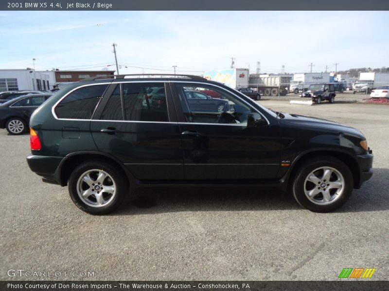 Jet Black / Beige 2001 BMW X5 4.4i
