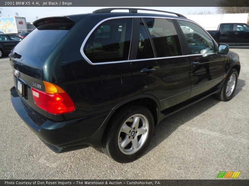 Jet Black / Beige 2001 BMW X5 4.4i