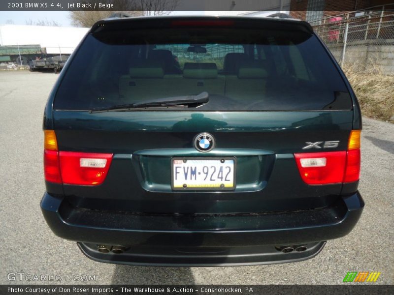 Jet Black / Beige 2001 BMW X5 4.4i