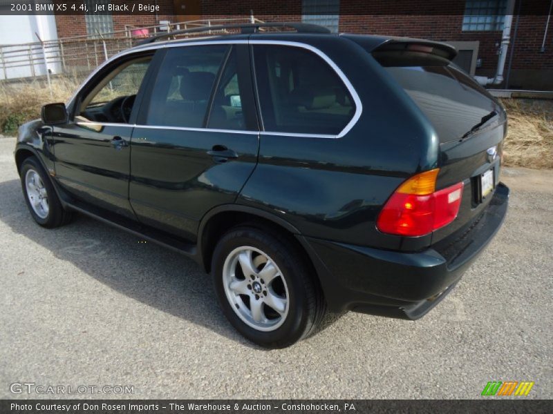 Jet Black / Beige 2001 BMW X5 4.4i