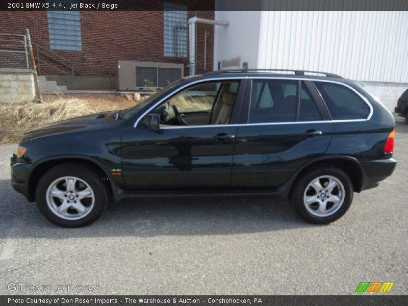 Jet Black / Beige 2001 BMW X5 4.4i