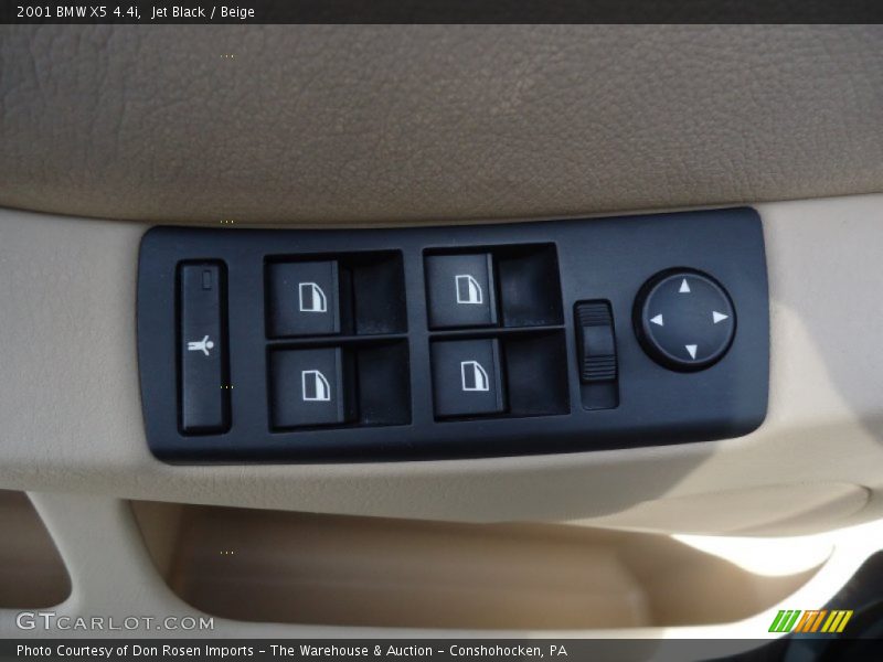 Jet Black / Beige 2001 BMW X5 4.4i