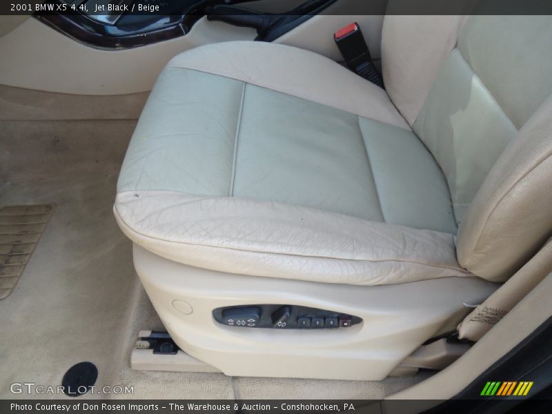 Jet Black / Beige 2001 BMW X5 4.4i