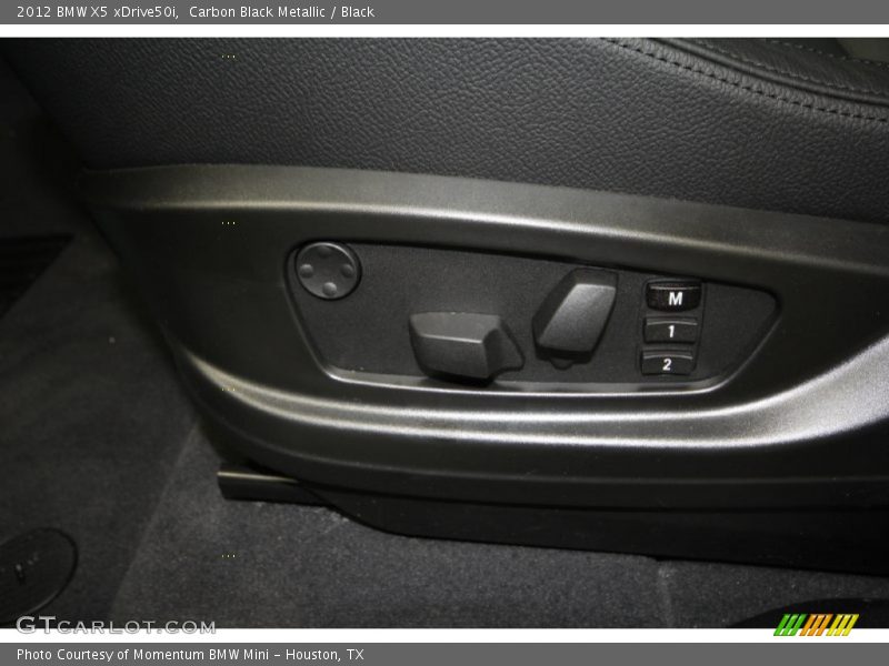 Carbon Black Metallic / Black 2012 BMW X5 xDrive50i