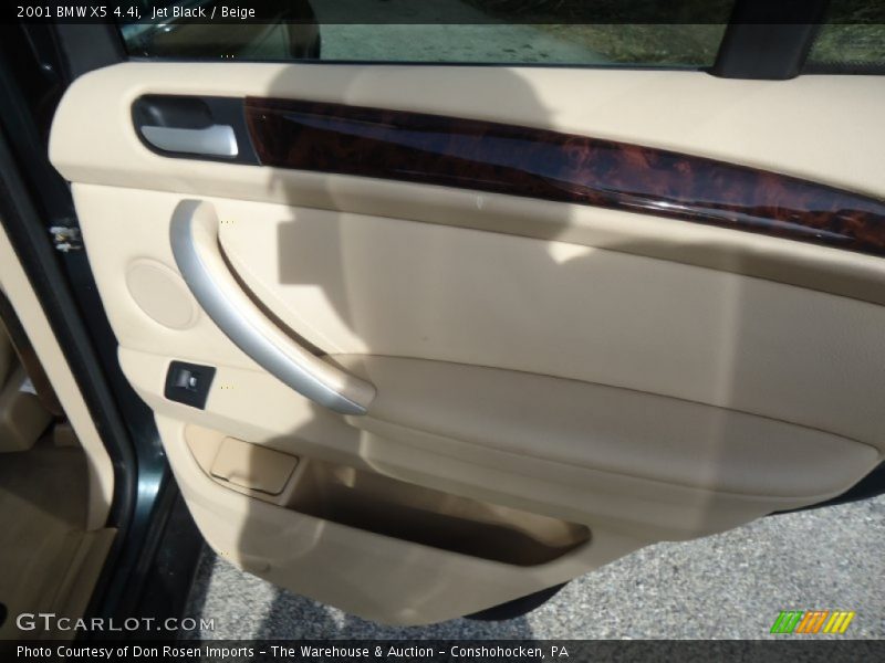 Jet Black / Beige 2001 BMW X5 4.4i