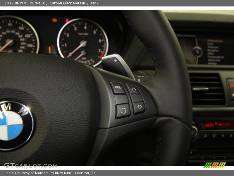 Carbon Black Metallic / Black 2012 BMW X5 xDrive50i