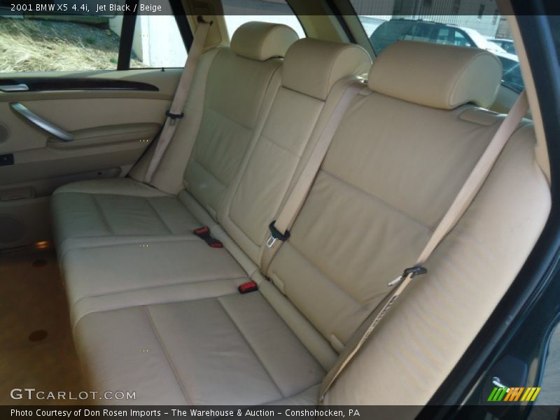 Jet Black / Beige 2001 BMW X5 4.4i
