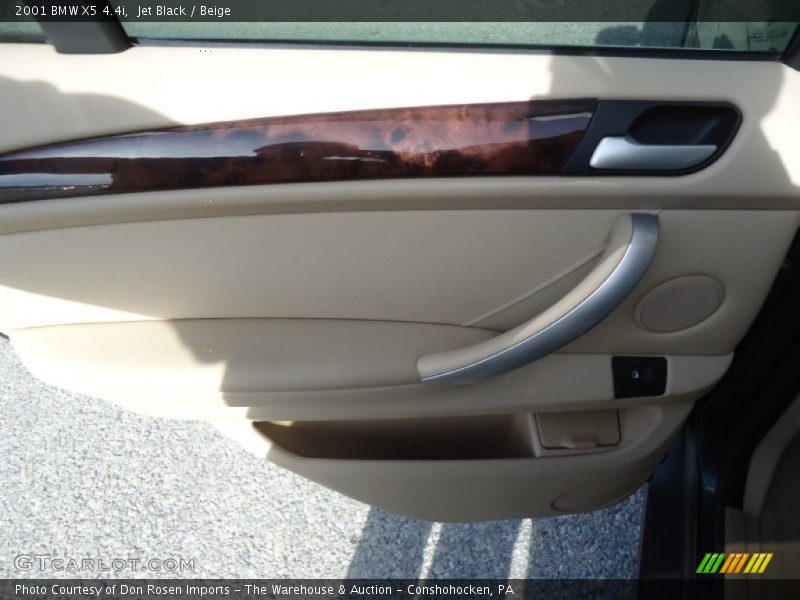 Jet Black / Beige 2001 BMW X5 4.4i