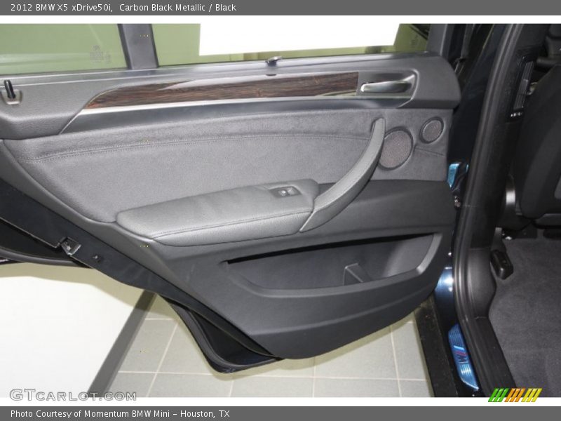 Carbon Black Metallic / Black 2012 BMW X5 xDrive50i