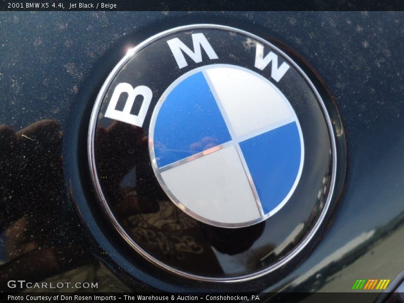 Jet Black / Beige 2001 BMW X5 4.4i