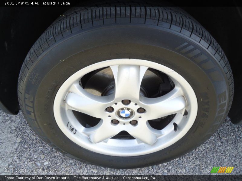 Jet Black / Beige 2001 BMW X5 4.4i