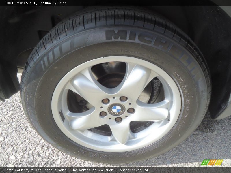 Jet Black / Beige 2001 BMW X5 4.4i
