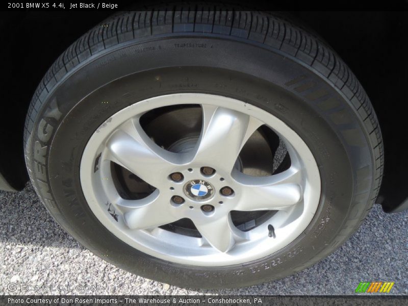 Jet Black / Beige 2001 BMW X5 4.4i